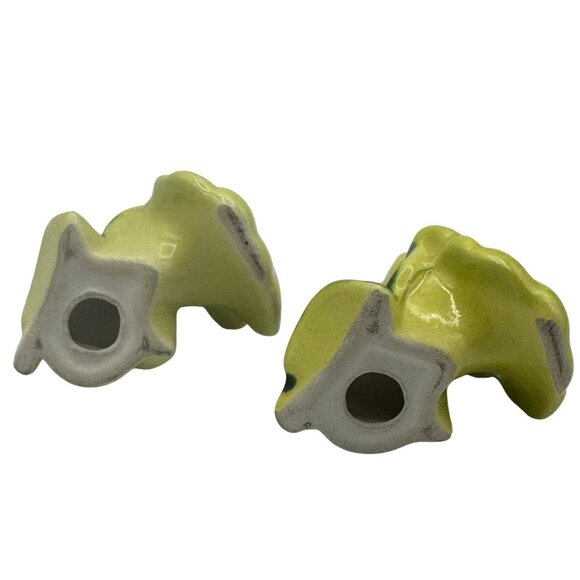 Vintage Sylvans Salt & Pepper Shakers Yellow Flowers Ceramic Collectible - Picture 6 of 6